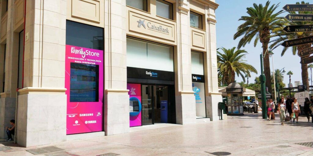 Pantalla Led en Calle Larios