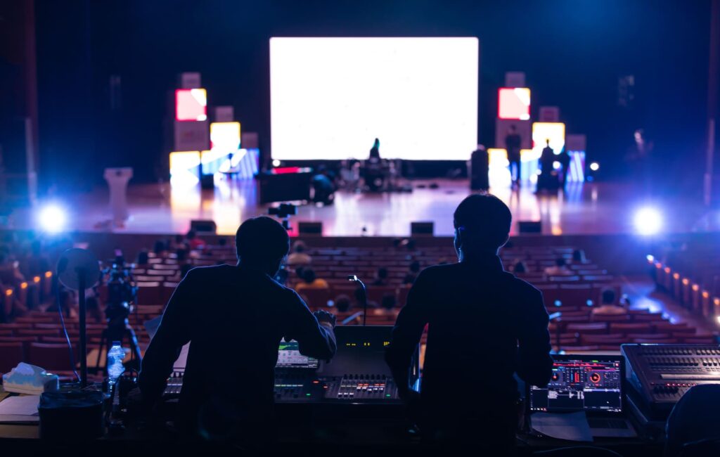 Pantallas LED gigantes para conciertos